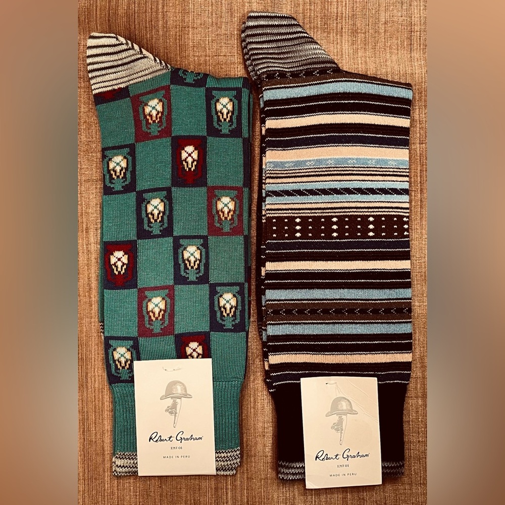 Robert Graham Lux Socks 2-pk.
